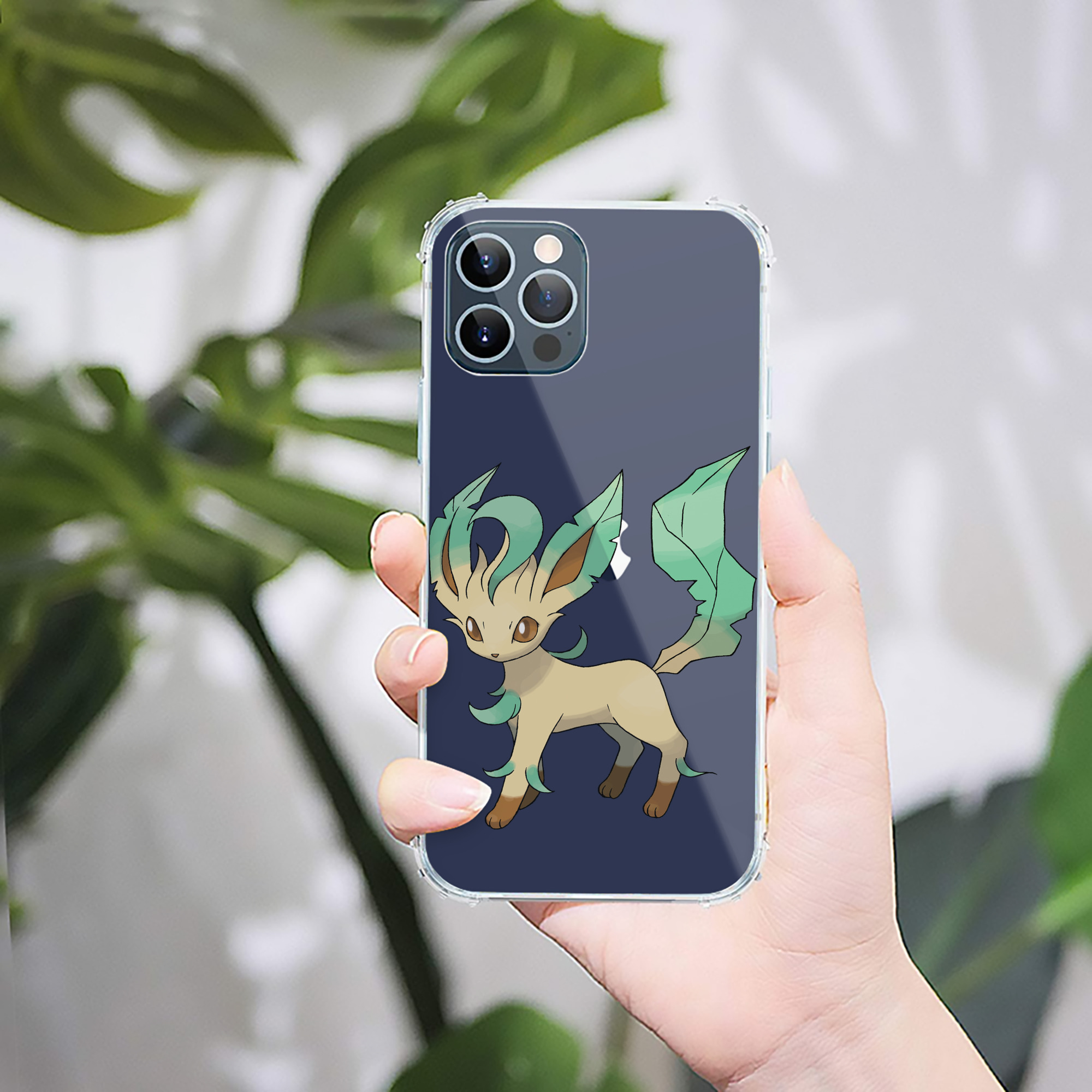 （画像用） ポケットモンスター Pokémon 【iPhone 12シリーズ対応】透明スマホケース（クリアソフトケース）